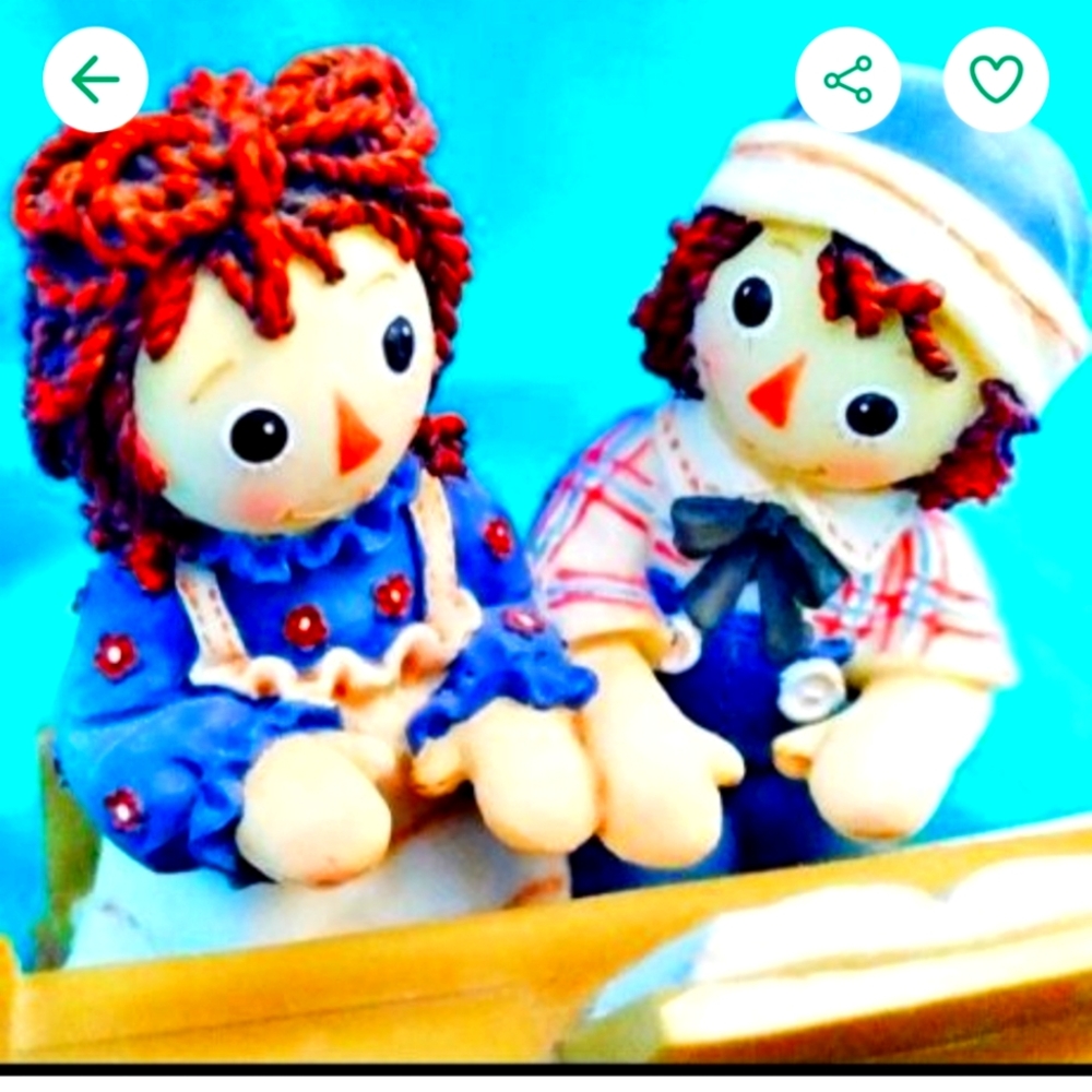 Raggedy ann and andy collectable